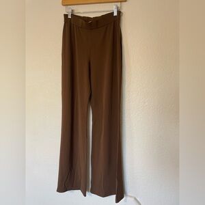 Andamane Brown High Rise Wide Leg Pants size 40